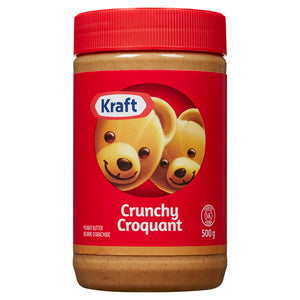 Kraft Peanut Butter Crunchy (12x500g) (jit) - Pantree Food Service