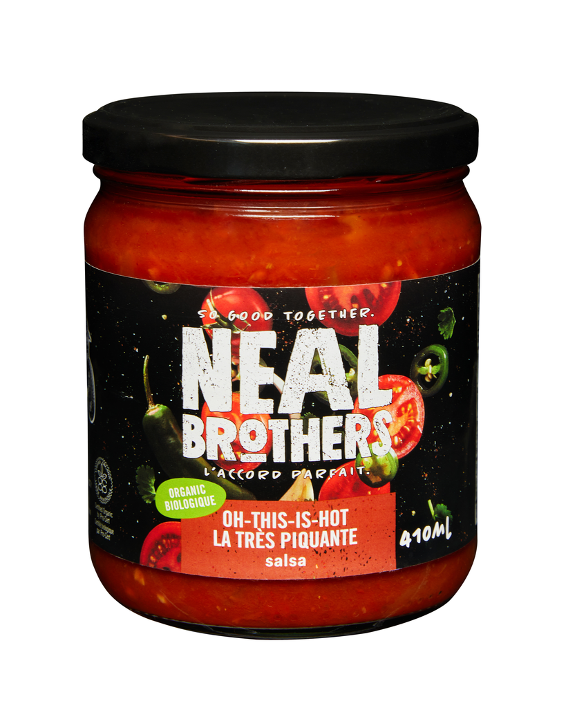 Neal Brothers Organic Salsa Oh-This-Is-Hot (Non-GMO, Vegan, Peanut Free) (12-410 mL) - Pantree