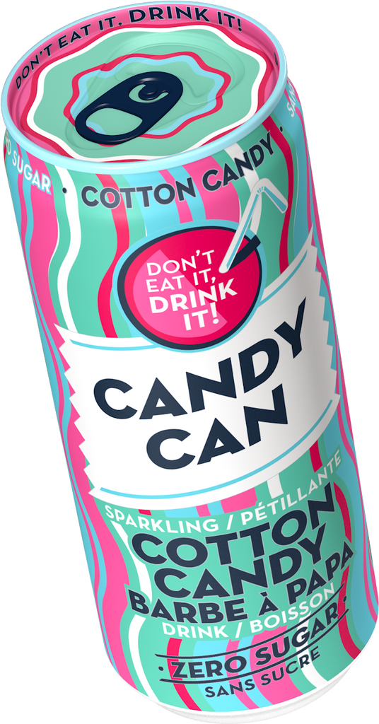 Candy Can - Cotton Candy (12x330ml) - Pantree Food Service