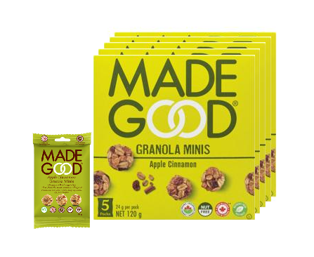 Made Good Apple Cinnamon Granola Minis (CASE: 30 x 24 g) - Pantree Food Service
