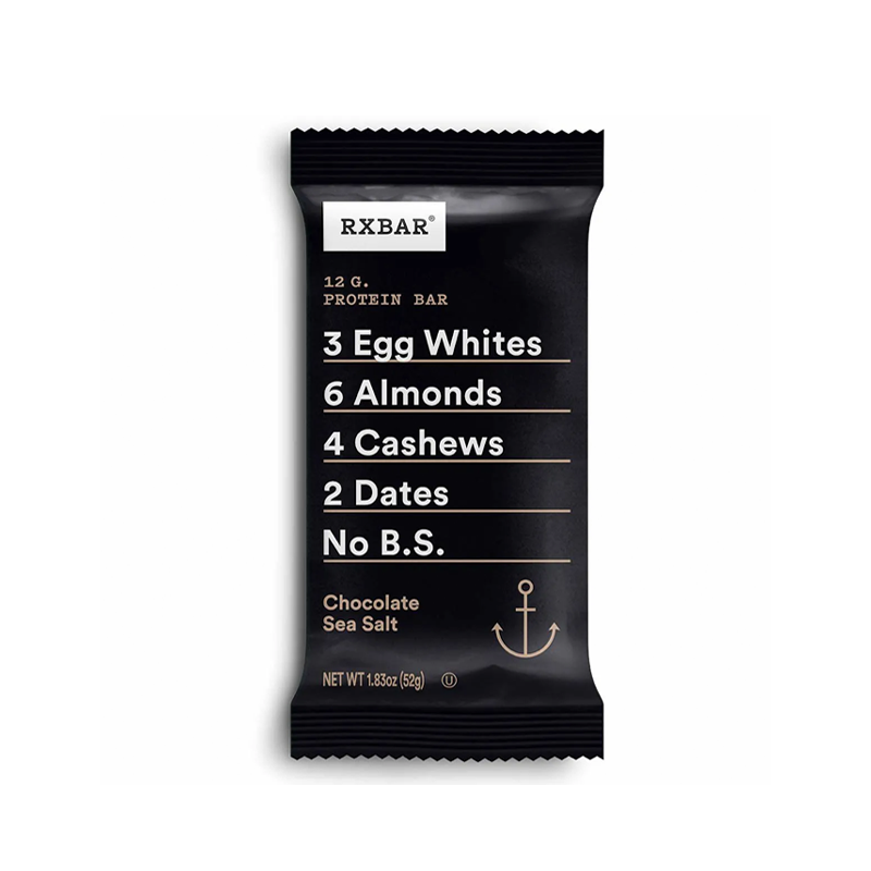 RxBar Protein Bars - Chocolate Sea Salt (12x52 g) - Pantree Food Service