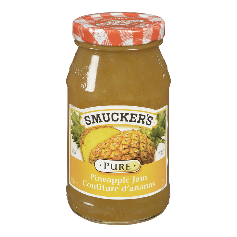 Smucker's Pineapple Jam (12-250 mL) (jit) - Pantree Food Service