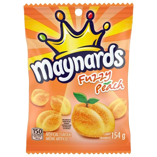 Maynards - Fuzzy Peach Candy (12x154g) (jit) - Pantree Food Service