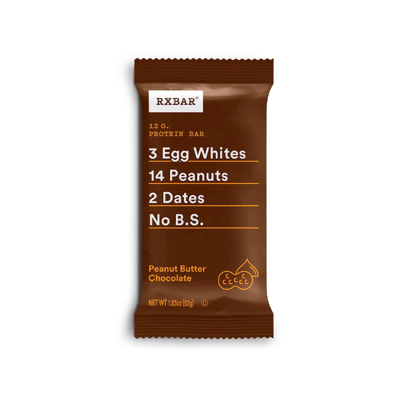 RxBar Protein Bars - Peanut Butter Chocolate 12-52 g - Pantree Food Service