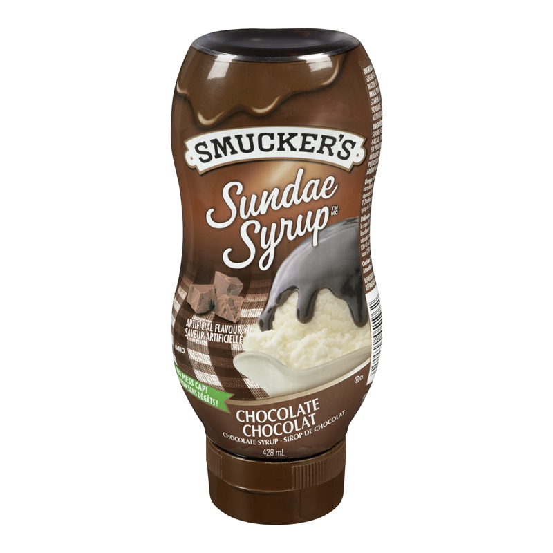 Smuckers Topping Chocolate Syrup (12-428 mL) (jit) - Pantree Food Service
