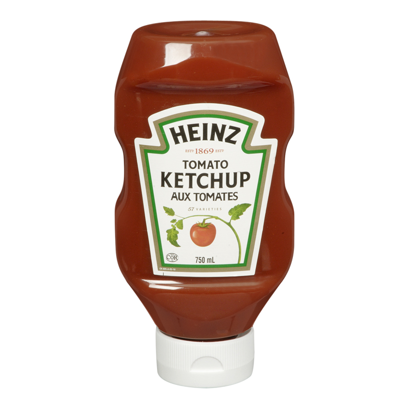 Heinz Ketchup Easy Squeeze (12- 750 mL) (jit) - Pantree Food Service