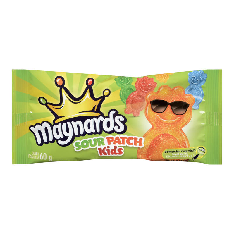 Maynards - Sour Patch Kids Candy (18x60g) - Pantree Food Service