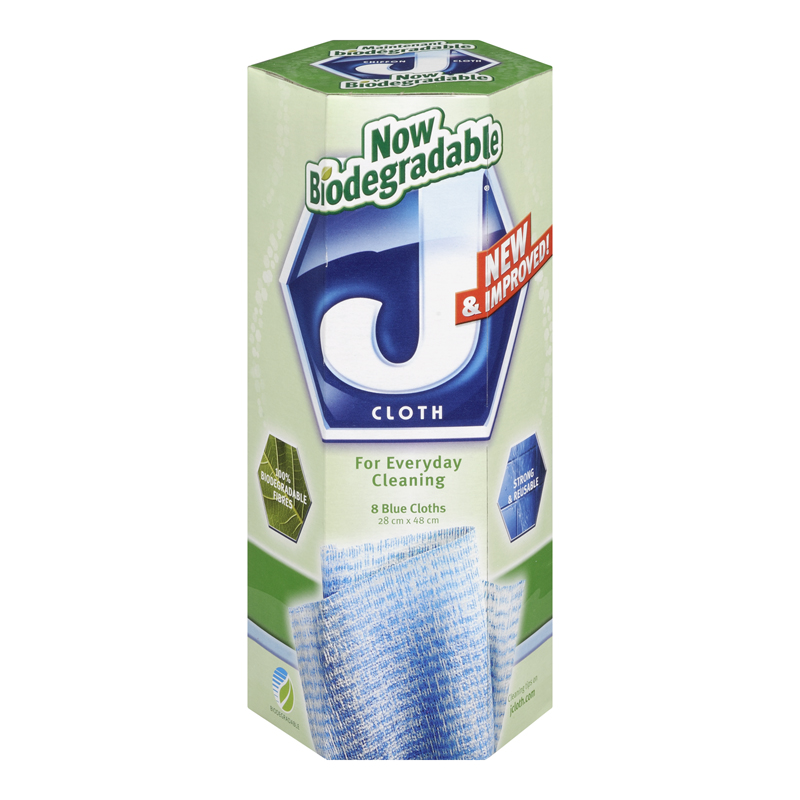 J Cloth Towels - Blue (24-8's) - Pantree Food Service
