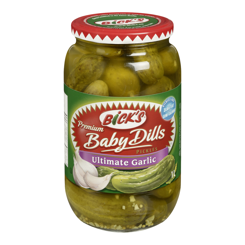 Bick's Baby Dill Pickles Ultimate Garlic (121 L) (jit) Pantree Food Service