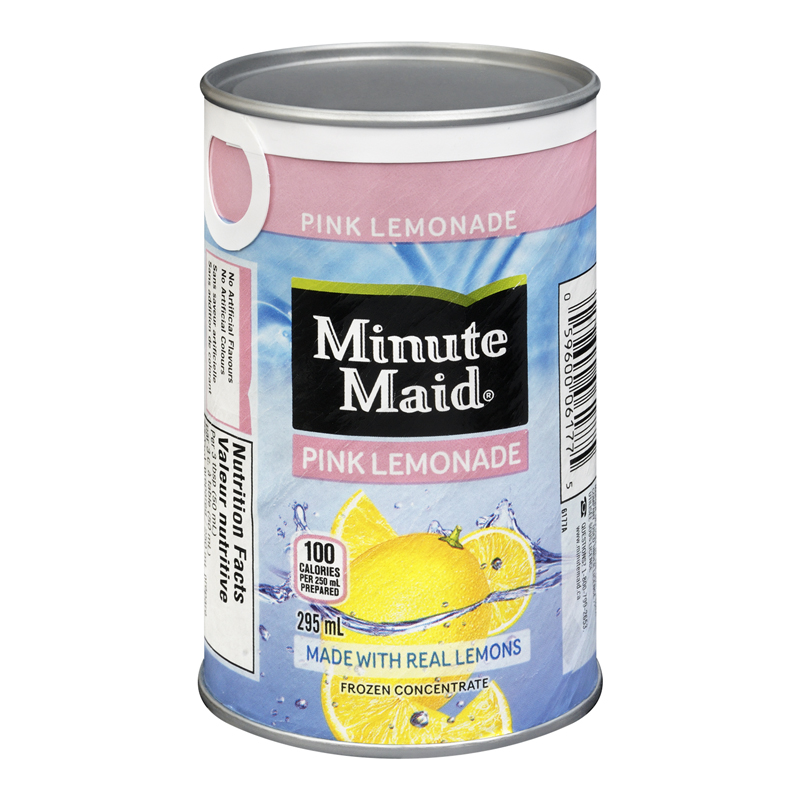 Minute Maid Frozen Pink Lemonade (12-295 mL) (jit) - Pantree Food Service