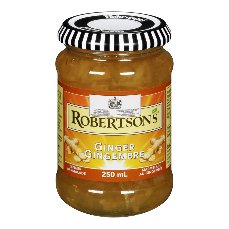 Robertson Jam Marmalade Ginger (6-250 mL) (jit) - Pantree Food Service