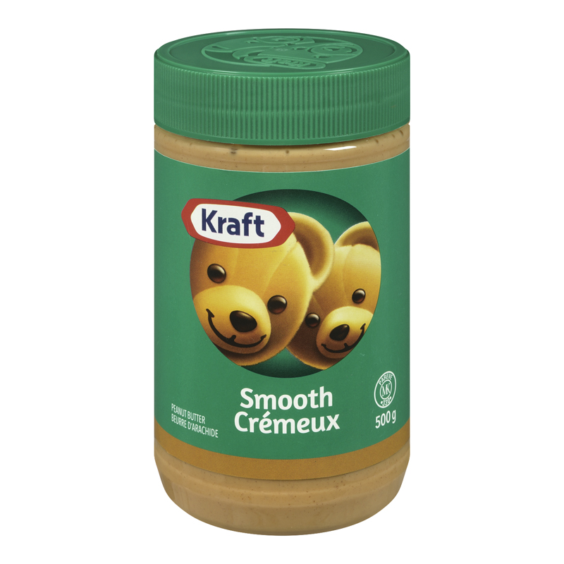 Kraft - Smooth - Peanut Butter (12 x 500g) (jit) - Pantree Food Service