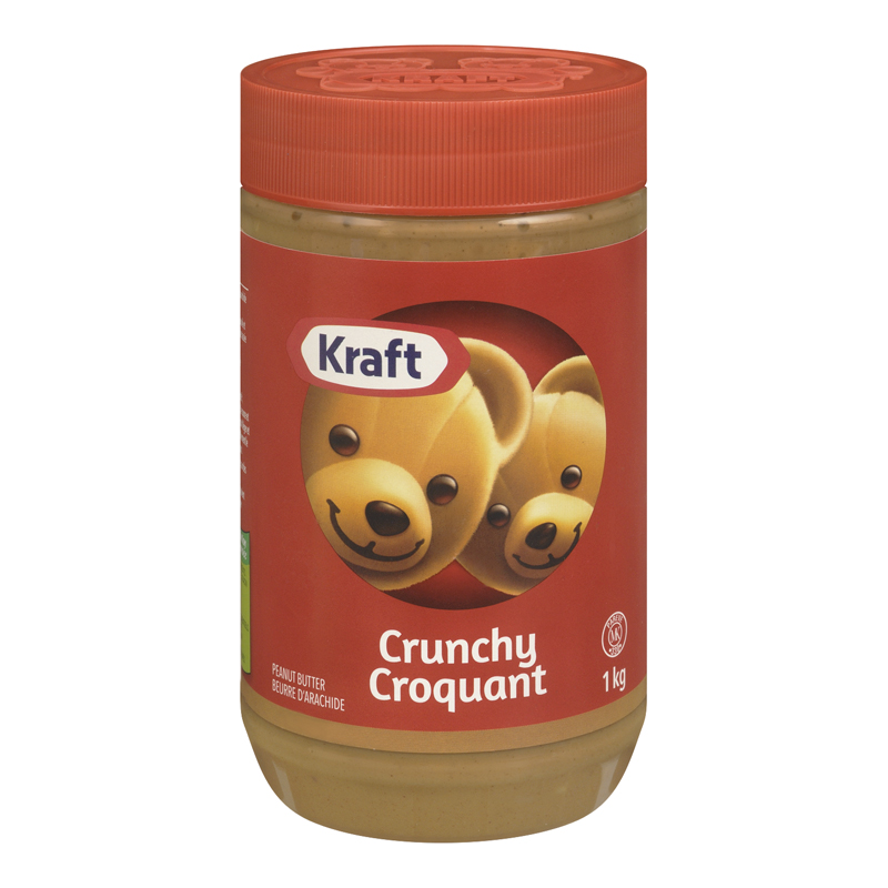 Kraft Peanut Butter Crunchy (12-1 kg) (jit) - Pantree Food Service