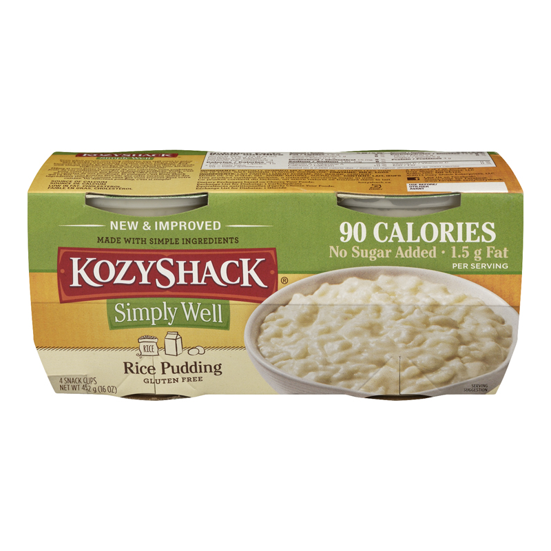 Kozy Shack Rice Pudding NSA (48-113 g) (jit) - Pantree Food Service