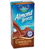 Blue Diamond Shelf-Stable Almond Breeze Almond Milk - Chocolate (12-946 mL) (jit) - Pantree Food Service