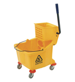 Mop Bucket With Wringer (1 unit) (jit) - Pantree Food Service