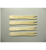 Wooden Chip Fork (10-1000's) (jit) - Pantree Food Service