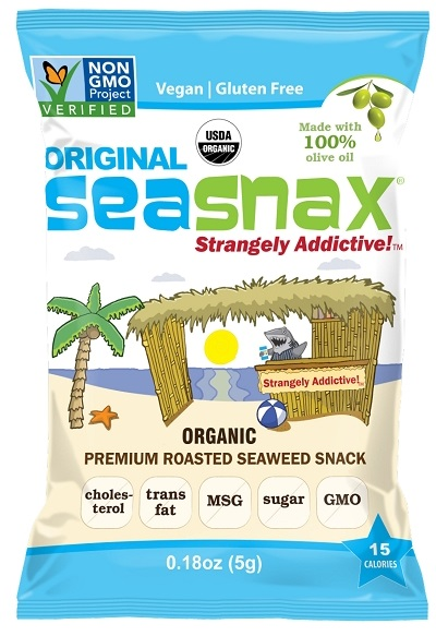 SeaSnax - Seaweed Snack - Classic (16x5g) - Pantree Food Service