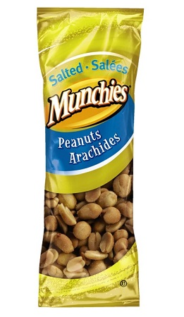 Munchies - Salted Peanuts (12 x 55g) - Pantree Food Service