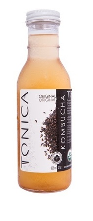 Tonica Raw Organic Original Kombucha (Refrigerated) (Toronto Company) (12 - 355 mL) (jit) - Pantree Food Service