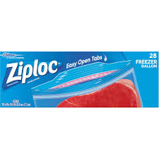 Ziploc Freezer Bag Value Pack Large (9-28 EA) (jit) - Pantree Food Service