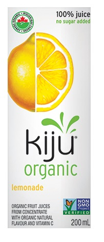 Kiju Organic Lemonade (32-200 mL) - Pantree Food Service