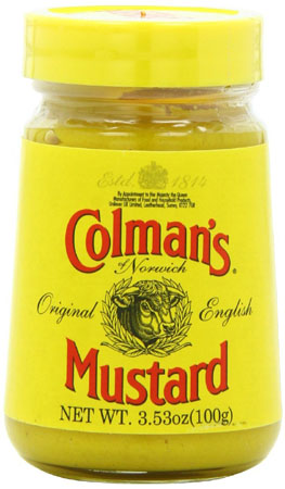 Colmans English Mustard Jar (Product of The U.K.) (8-100 g) (jit) - Pantree Food Service