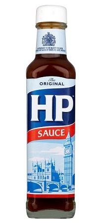 HP Sauce Glass Bottle (Product Of The U.K.) (12-255 g) (jit) - Pantree Food Service