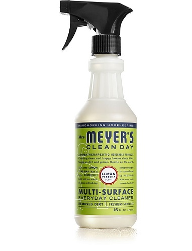 Mrs. Meyers Clean Day Multi Surface Cleaner Lemon Verbana -  (Does not contain chlorine bleach, ammonia, petroleum distillates, parabens, phosphates or phthalates. Concentrated, biodegradable - Pantree Food Service