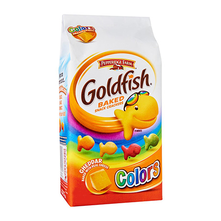 Goldfish Crackers Colors - Single Serve (18-156 g (108 Packs Per Case)) (jit) - Pantree Food Service