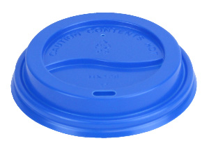 Pronto Blue Dome Lid (Fits 10-24oz Cups) (1000 Per Case) (jit) - Pantree Food Service