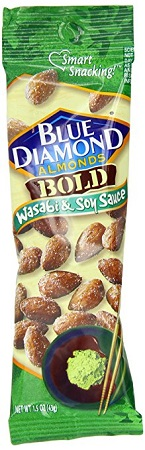 Blue Diamond Almonds Wasabi & Soy Sauce (12-43 g) - Pantree Food Service