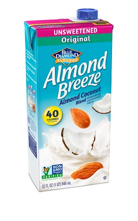 Blue Diamond Shelf-Stable Almond Breeze Coconut Milk - Unsweetened (Gluten Free, Peanut Free, Non-GMO, Kosher, Vegan) (12-946 mL) (jit) - Pantree Food Service