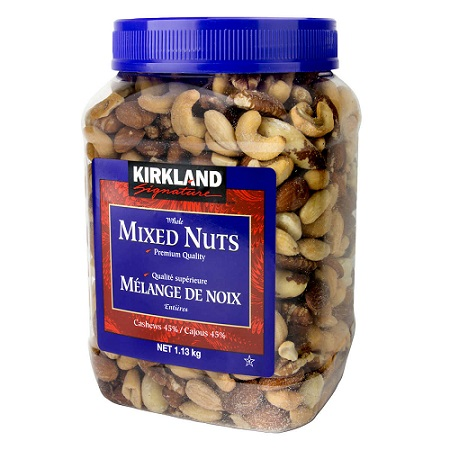 Kirkland - Roasted and Salted Mixed Nuts (1.13kg) - Pantree Food Service