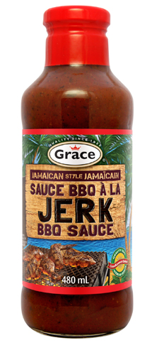 Grace Jerk Bbq Sauce (12-480 mL) (jit) - Pantree Food Service