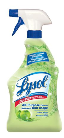 Lysol All Purpose Cleaner Green Apple (12-650 mL) (jit) - Pantree Food Service