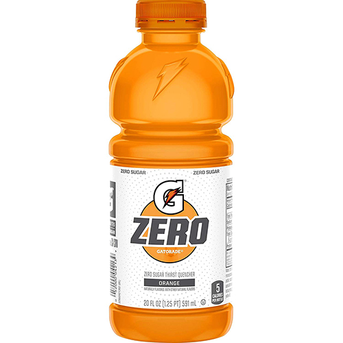 Gatorade - Zero Orange (24 x 591ml) - Pantree Food Service