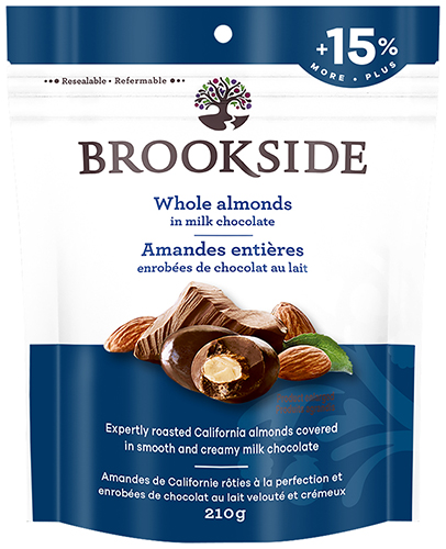 Brookside Milk Chocolate Covered Almonds	(Kosher) (12-210 g) (jit) - Pantree Food Service