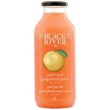 Black River Pure Grapefruit Juice (12-1 L) (jit) - Pantree Food Service