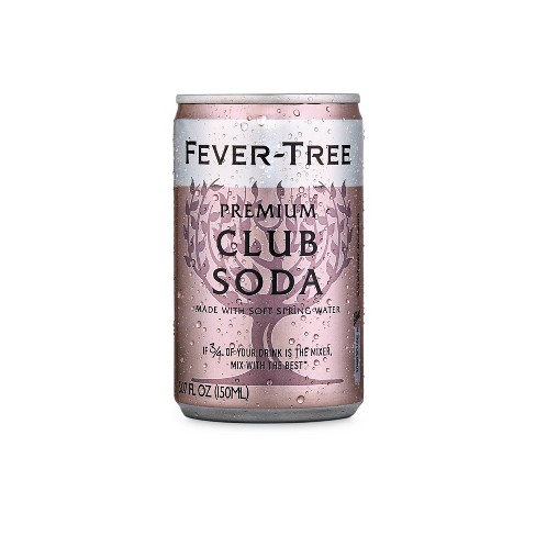 Fever-Tree Soda Water Mini Cans(Product of the UK) (24-150 mL) - Pantree Food Service