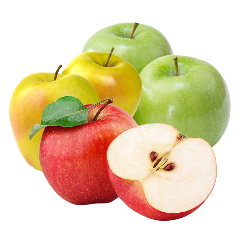 Apple - Assorted (2 Red Delicious, 2 Golden Delicious, 2 Granny Smith) (6 Assorted Apples) (jit) - Pantree Food Service