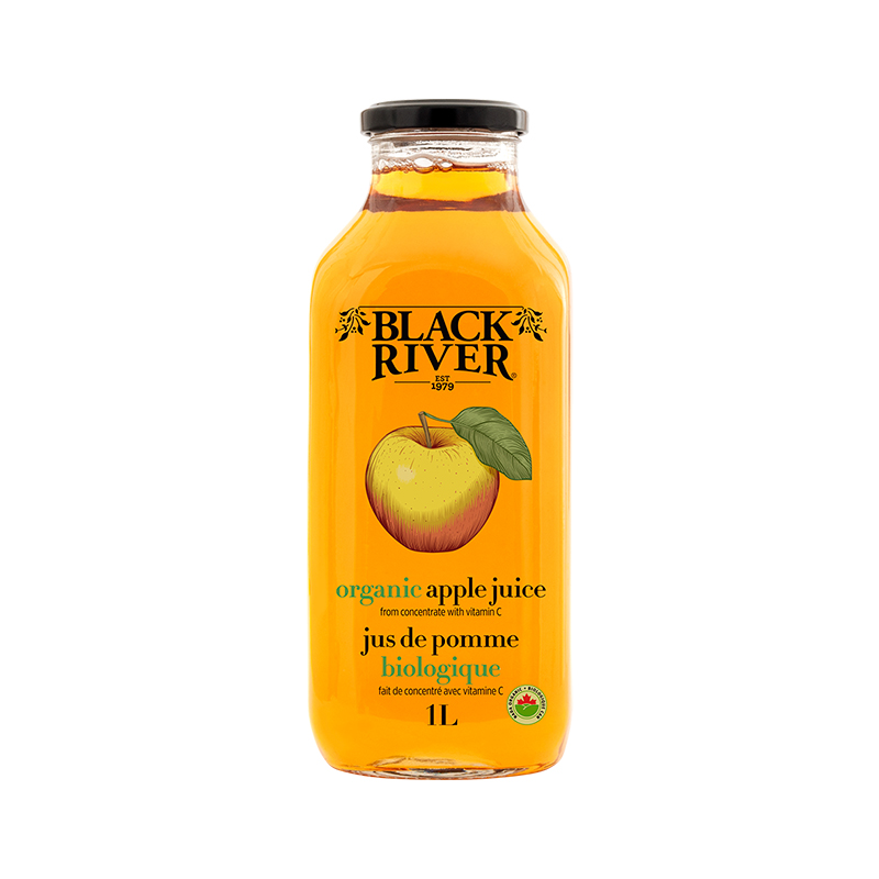 Black River Juice Organic Apple Cider (12-1 L) - Pantree Food Service