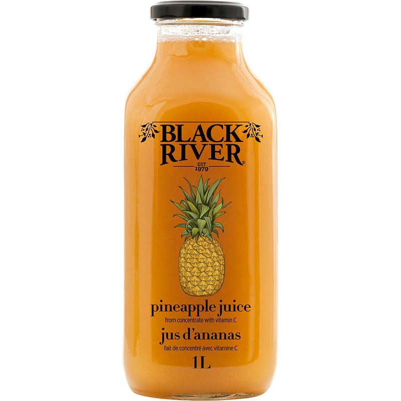 Black River Juice Pineapple (12-1 L) - Pantree Food Service