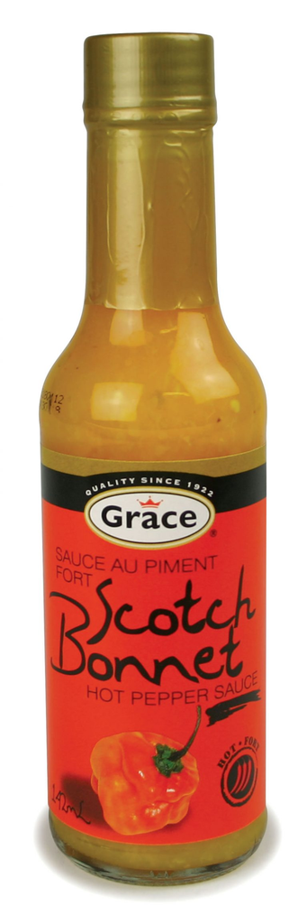 Grace Scotch Bonnet Pepper  Hot Sauce (24 - 142 ml) (jit) - Pantree Food Service