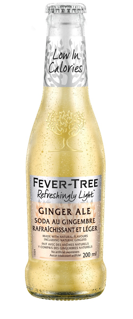 Fever-Tree Light Gingerale (Product of the UK) (24-200 mL) (jit) - Pantree Food Service