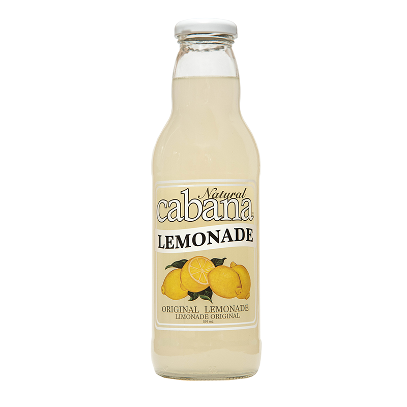 Cabana Natural Lemonade (12-591 mL) - Pantree Food Service