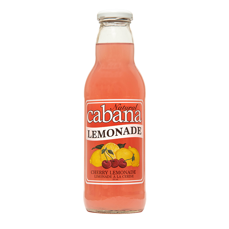 Cabana Natural Cherry Lemonade (12-591 mL) - Pantree Food Service
