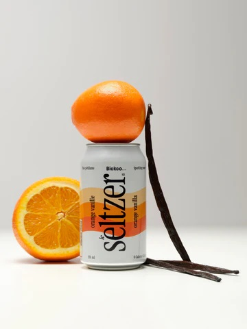le Seltzer - Orange Vanilla (24x355ml) - Pantree Food Service