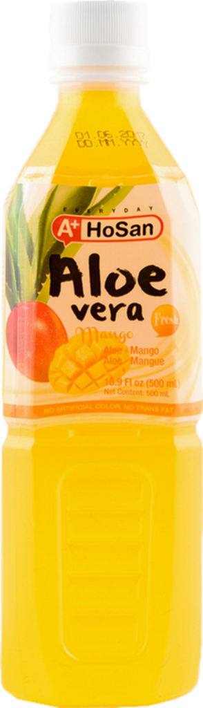 A+ HoSan Natural Aloe Drink Mango (20-500 mL) (jit) - Pantree Food Service