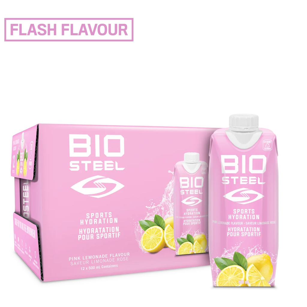 BioSteel Ready To Drink Pink Lemonade Sports Drink (12-500 ml) - Pantree Food Service